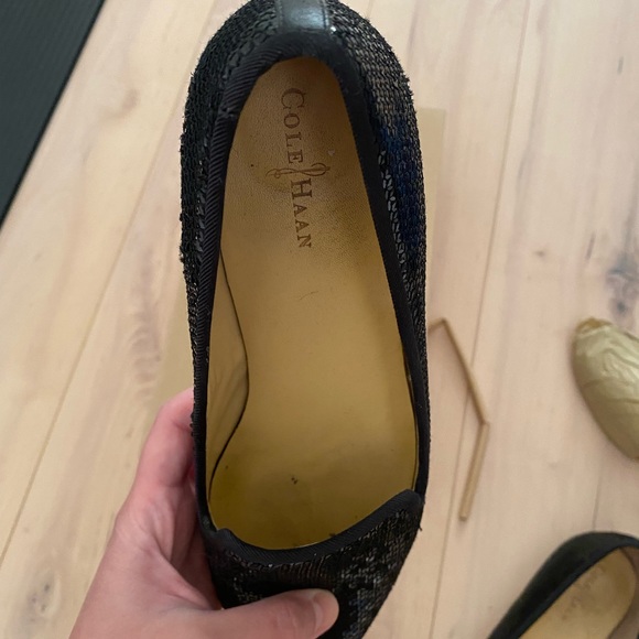 Cole Haan black sequin loafers - Picture 7 of 13